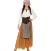 Funidelia Disfraz de campesina medieval para mujer XL