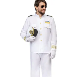 Funidelia Disfraz de capitán de la marina para hombre XL