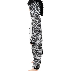 Funidelia Disfraz de cebra onesie para niños 7-9 años* Halloween|Disfraces