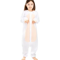 Funidelia Disfraz de conejo onesie para niños 10-12 años