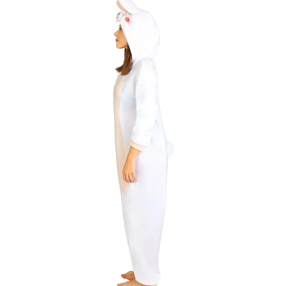 Funidelia Disfraz de conejo onesie para adulto L-XL* Halloween|Disfraces