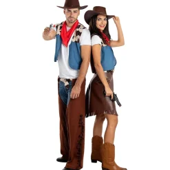 Funidelia Disfraz de cowboy para hombre M-L