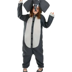 Funidelia Disfraz de elefante onesie para niños 5-6 años* Halloween|Disfraces