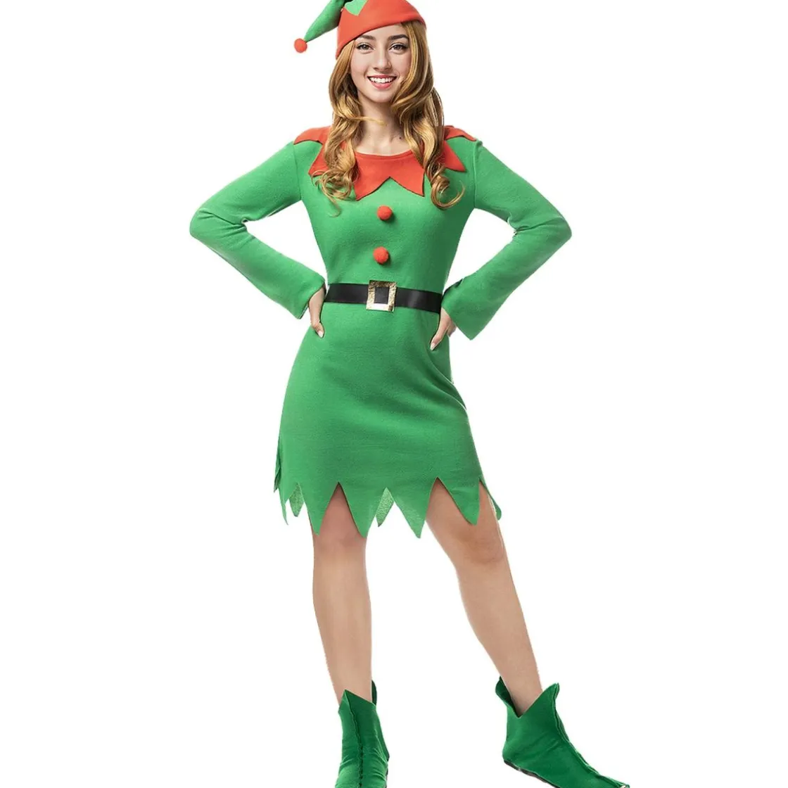 Funidelia Disfraz de elfa duende mujer S