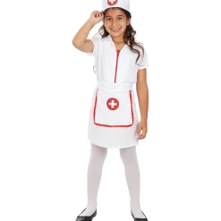 Funidelia Disfraz de enfermera para niña 3-4 años