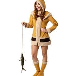 Funidelia Disfraz de esquimal para mujer L* Halloween|Disfraces