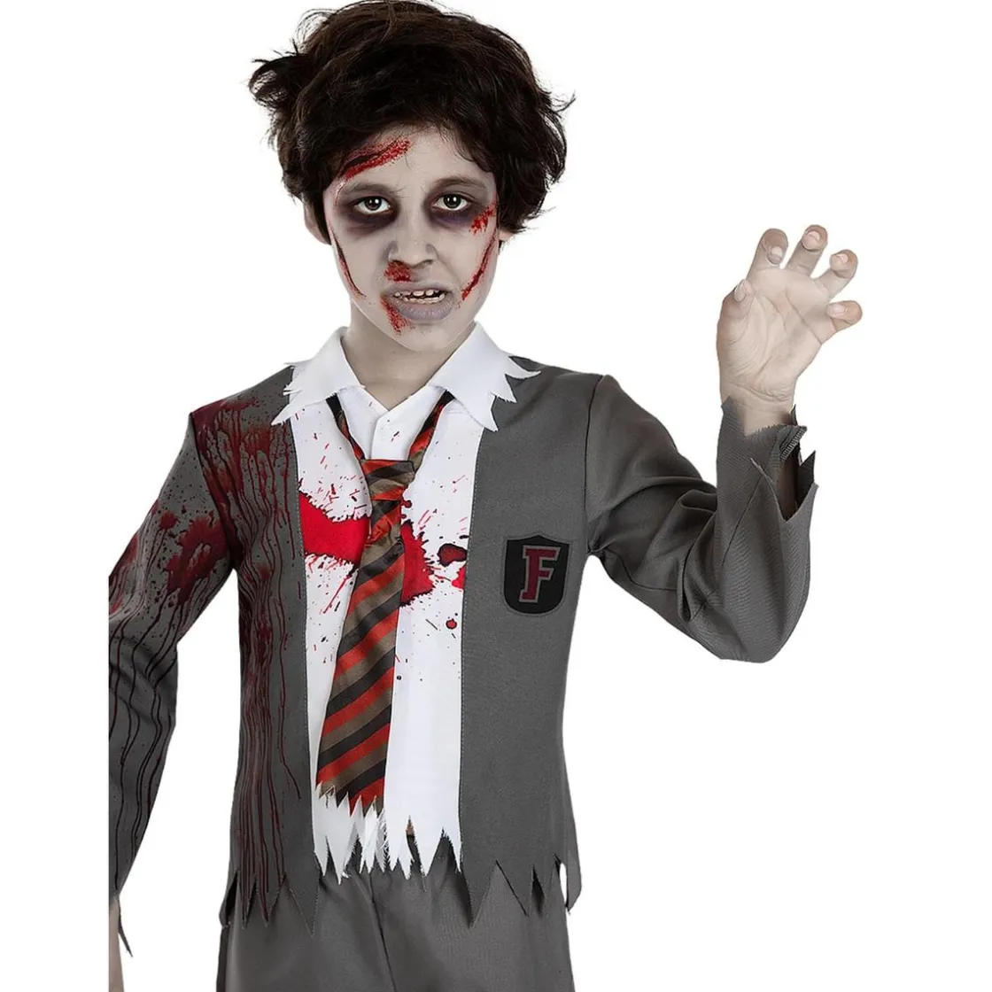 Funidelia Disfraz de estudiante zombie niño 10-12 años