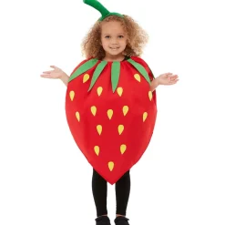 Funidelia Disfraz de fresa para niños 5-8 años* Disfraces|Halloween
