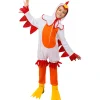 Funidelia Disfraz de gallina para niños 10-12 años* Halloween|Disfraces