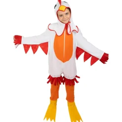 Funidelia Disfraz de gallina para niños 10-12 años* Halloween|Disfraces