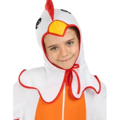 Funidelia Disfraz de gallina para niños 10-12 años* Halloween|Disfraces