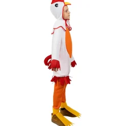 Funidelia Disfraz de gallina para niños 10-12 años* Halloween|Disfraces