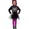 RUBIE'S Disfraz de Gatita con Vestido, Capucha y Medias para Fiestas, Halloween y Carnaval* Disfraces|Halloween