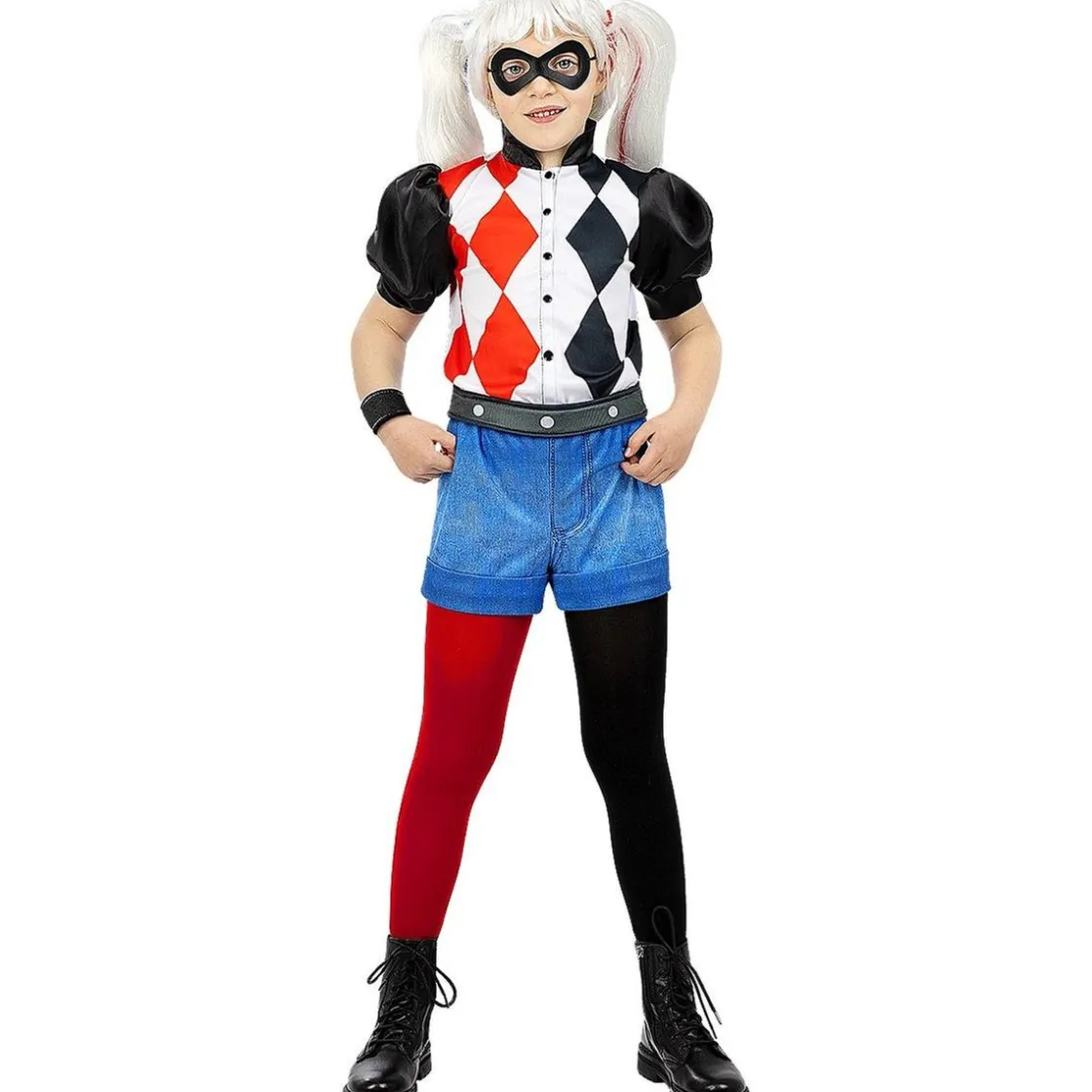 Funidelia Disfraz de Harley Quinn (7-9 años)