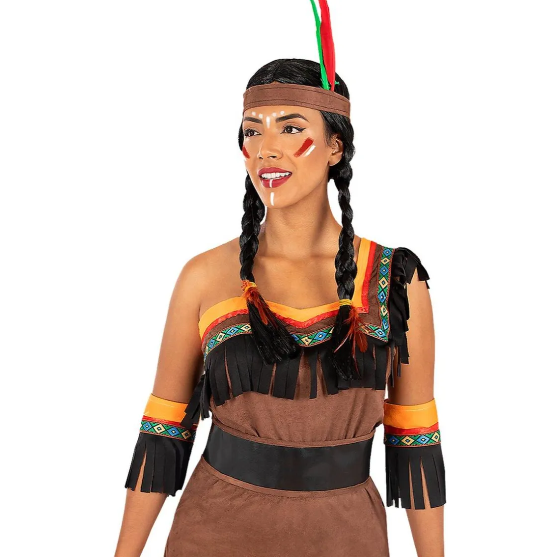 Funidelia Disfraz de India Deluxe S* Disfraces|Halloween