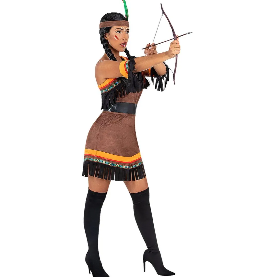 Funidelia Disfraz de India Deluxe S* Disfraces|Halloween