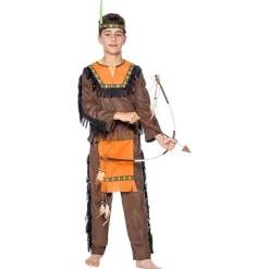 Funidelia Disfraz de Indio Deluxe para niño 5-6 años* Halloween|Disfraces