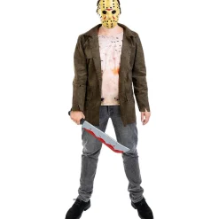 Funidelia Disfraz de Jason Viernes 13 L* Disfraces|Halloween