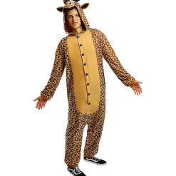 Funidelia Disfraz de jirafa onesie para adulto L-XL* Halloween|Disfraces