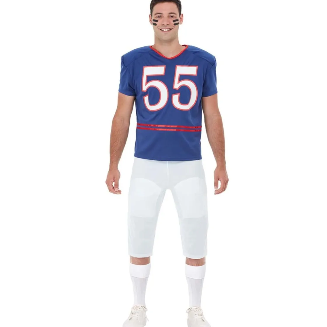 Funidelia Disfraz de jugador de rugby XXL para adulto* Disfraces|Halloween