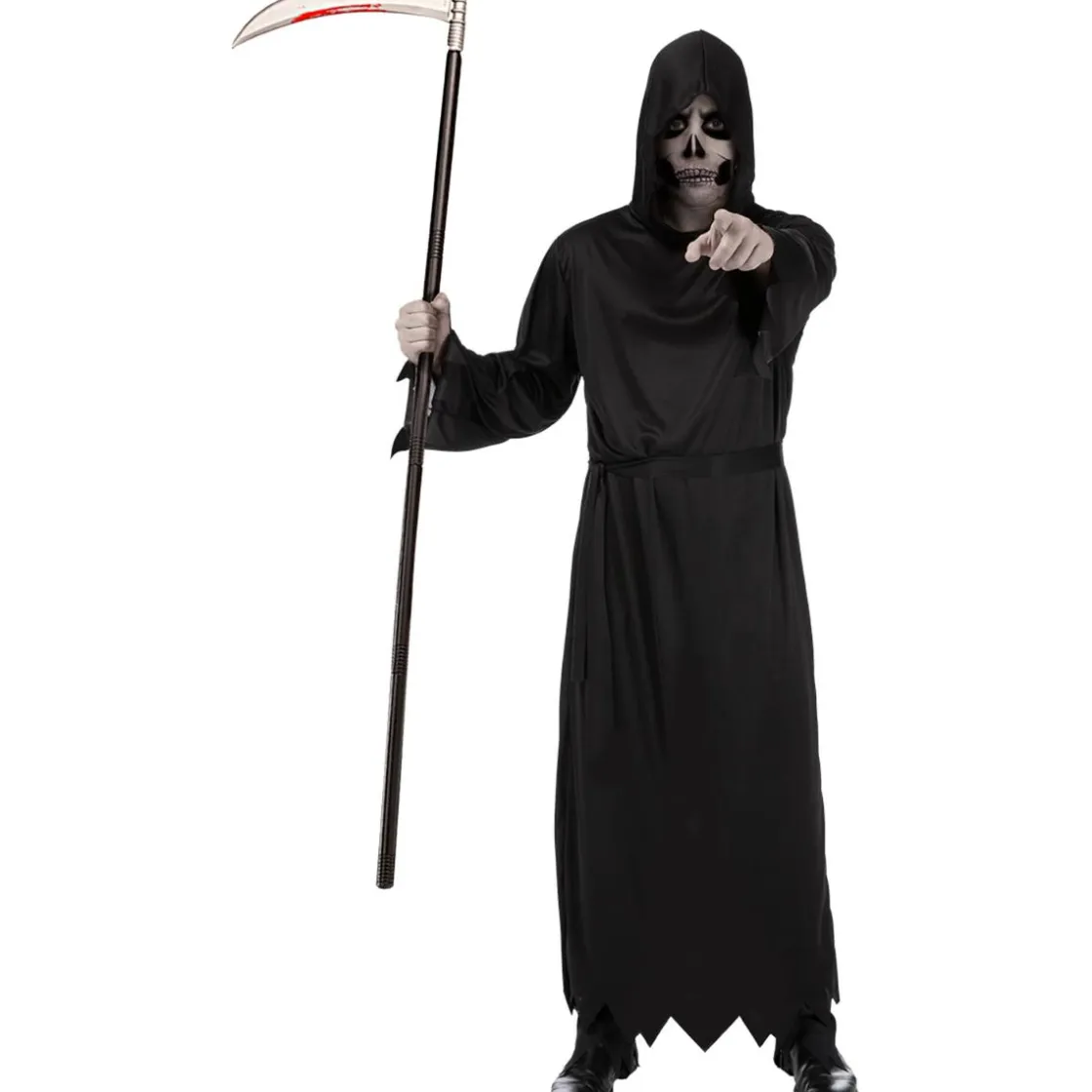 Funidelia Disfraz de la Muerte adulto talla única* Disfraces|Halloween