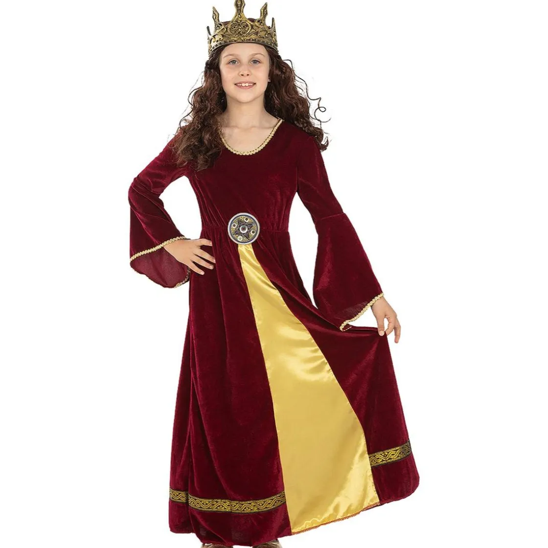 Funidelia Disfraz de Lady Ginebra para niña 3-4 años* Disfraces|Halloween