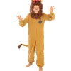 Funidelia Disfraz de León para niños - El Mago de Oz 3-4 años