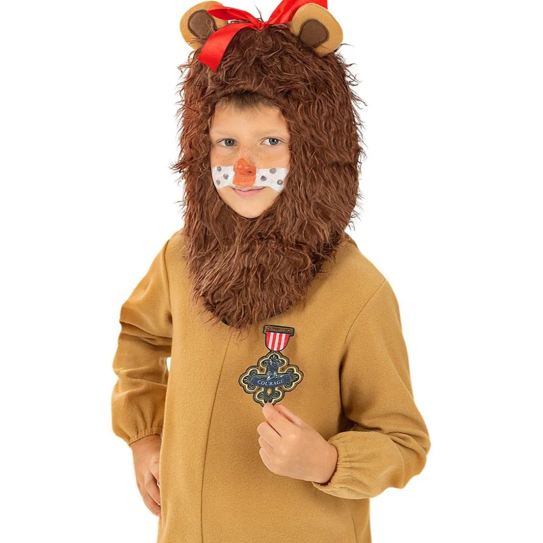 Funidelia Disfraz de León para niños - El Mago de Oz 10-12 años* Disfraces|Halloween