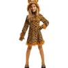 Funidelia Disfraz de leopardo para niña 5-6 años* Halloween|Disfraces