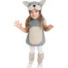Funidelia Disfraz de lobo peluche niño 2-3 años* Halloween|Disfraces