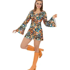 Funidelia Disfraz de los Años 70 casual para mujer M-L* Disfraces|Halloween