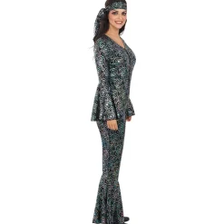 Funidelia Disfraz de los Años 70 disco para mujer S* Disfraces|Halloween