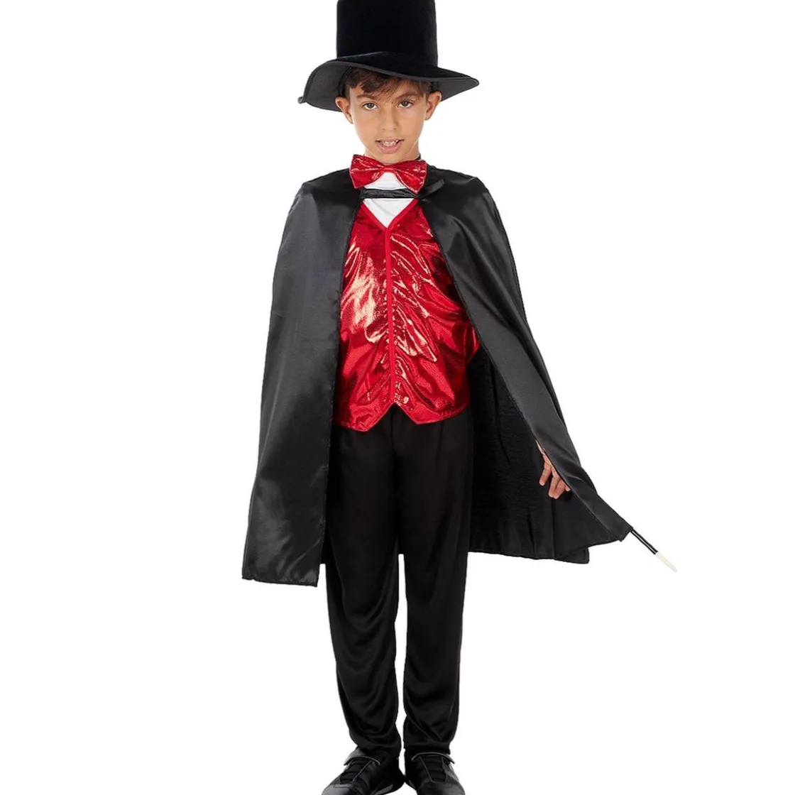 Funidelia Disfraz de mago para niños 5-6 años* Disfraces|Halloween