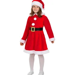 Funidelia Disfraz de Mamá Noel Deluxe niña 10-12 años