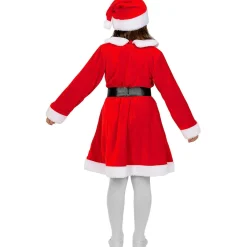 Funidelia Disfraz de Mamá Noel Deluxe niña 10-12 años