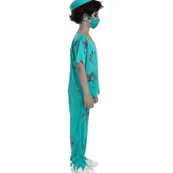 Funidelia Disfraz de médico zombie niño 7-9 años* Disfraces|Halloween