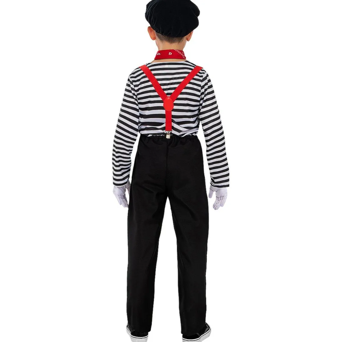 Funidelia Disfraz de mimo para niño 10-12 años* Disfraces|Halloween