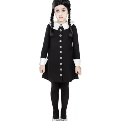 Funidelia Disfraz de Miércoles Addams niña 3-4 años