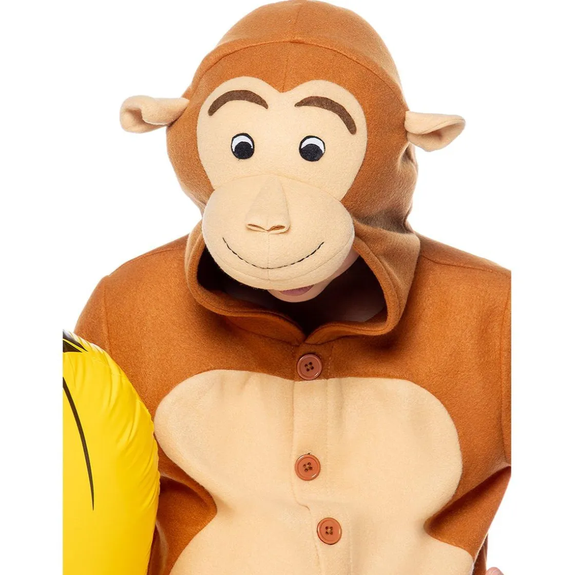 Funidelia Disfraz de mono onesie para niños 7-9 años