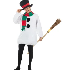 Funidelia Disfraz de muñeco de nieve hombre S-M* Disfraces|Halloween