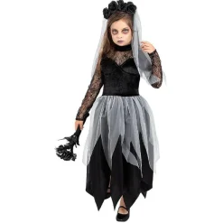 Funidelia Disfraz de Novia Fantasma (7-9 años)* Disfraces|Halloween