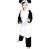 Funidelia Disfraz de oso panda onesie para niños 10-12 años