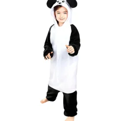 Funidelia Disfraz de oso panda onesie para niños 10-12 años