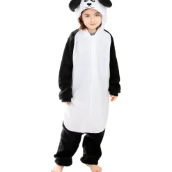 Funidelia Disfraz de oso panda onesie para niños 10-12 años