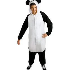 Funidelia Disfraz de oso panda onesie para adulto S-M* Halloween|Disfraces