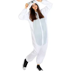 Funidelia Disfraz de oso polar onesie para adulto L-XL* Halloween|Disfraces