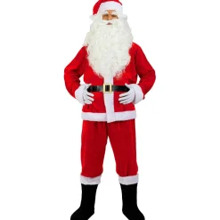 Funidelia Disfraz de Papá Noel Deluxe hombre XL* Disfraces|Halloween