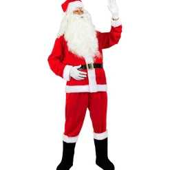 Funidelia Disfraz de Papá Noel Deluxe hombre XL* Disfraces|Halloween