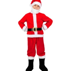 Funidelia Disfraz de Papá Noel Deluxe niño 3-4 años* Disfraces|Halloween