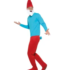 Funidelia Disfraz de Papá Pitufo M-L para adulto
